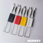 Norikey 2-in-1 keycap puller in black, red, yellow and white