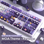 Cute purple theme designed for aesthetic keyboard setups