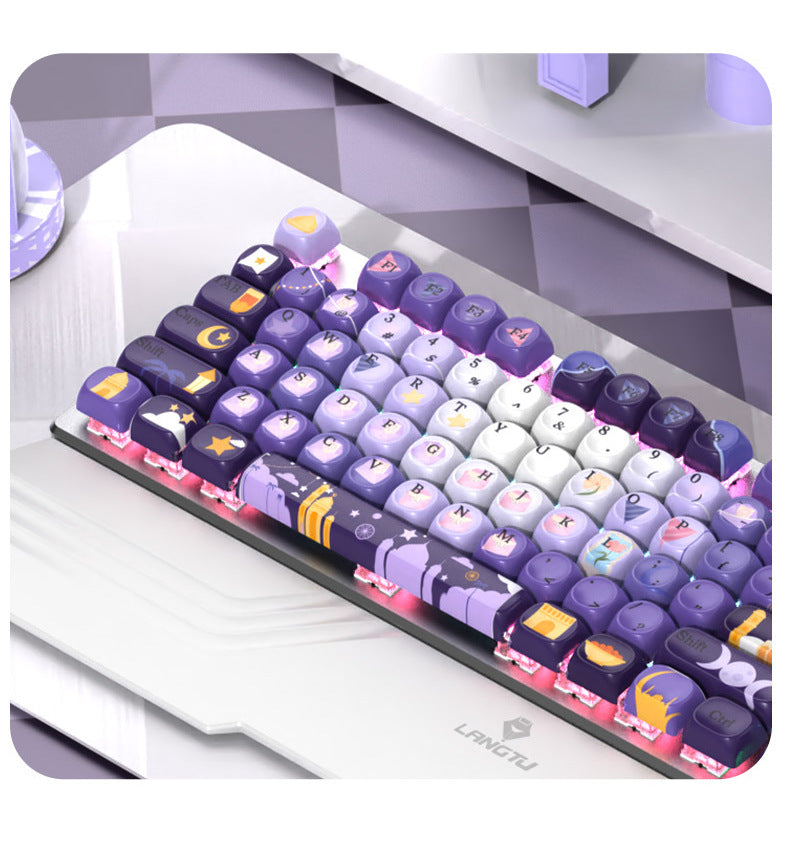Creative novelty keys for a personalized keyboard look