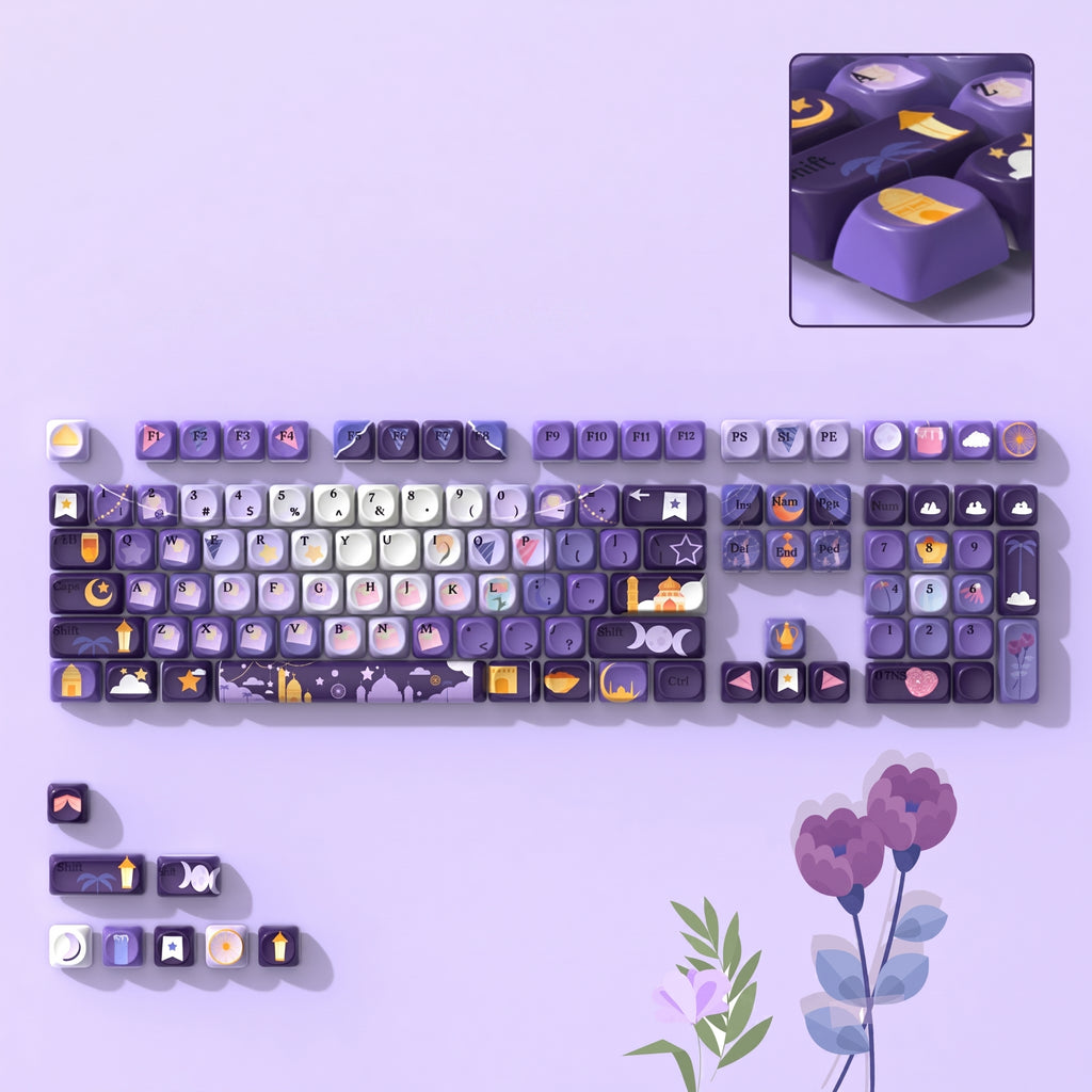 MOA profile with a rounded and comfortable typing feel