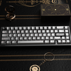 Retro PC-inspired keycap set for mechanical keyboards