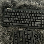 Cyber Code Rain PBT Keycap Set — Five-Side Dye-Sub, Cherry Profile, 143 Keys