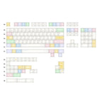 Creamy Ice Cream PBT Keycap Set — Pastel 5-Color Cherry Profile 143 Keys