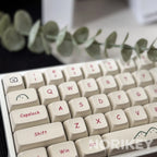 Cute Doodle MOA PBT Keycaps – 123-Key Dye-Sub Set