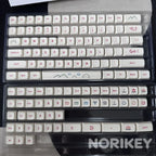 Cute Doodle MOA PBT Keycaps – 123-Key Dye-Sub Set