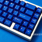 Klein Blue shine-through keycaps