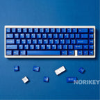 Blue backlit ABS keycap set