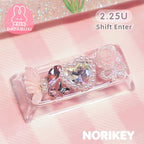 Kawaii Glitter Resin Artisan Keycap | 2.25U Left Shift & Enter Key