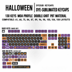 Halloween Theme MOA Profile PBT Keycap Set (130 Keys)