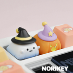 Halloween Ghost Pumpkin Artisan Keycap | 3D Resin ESC Key