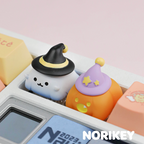 Halloween Ghost Pumpkin Artisan Keycap | 3D Resin ESC Key