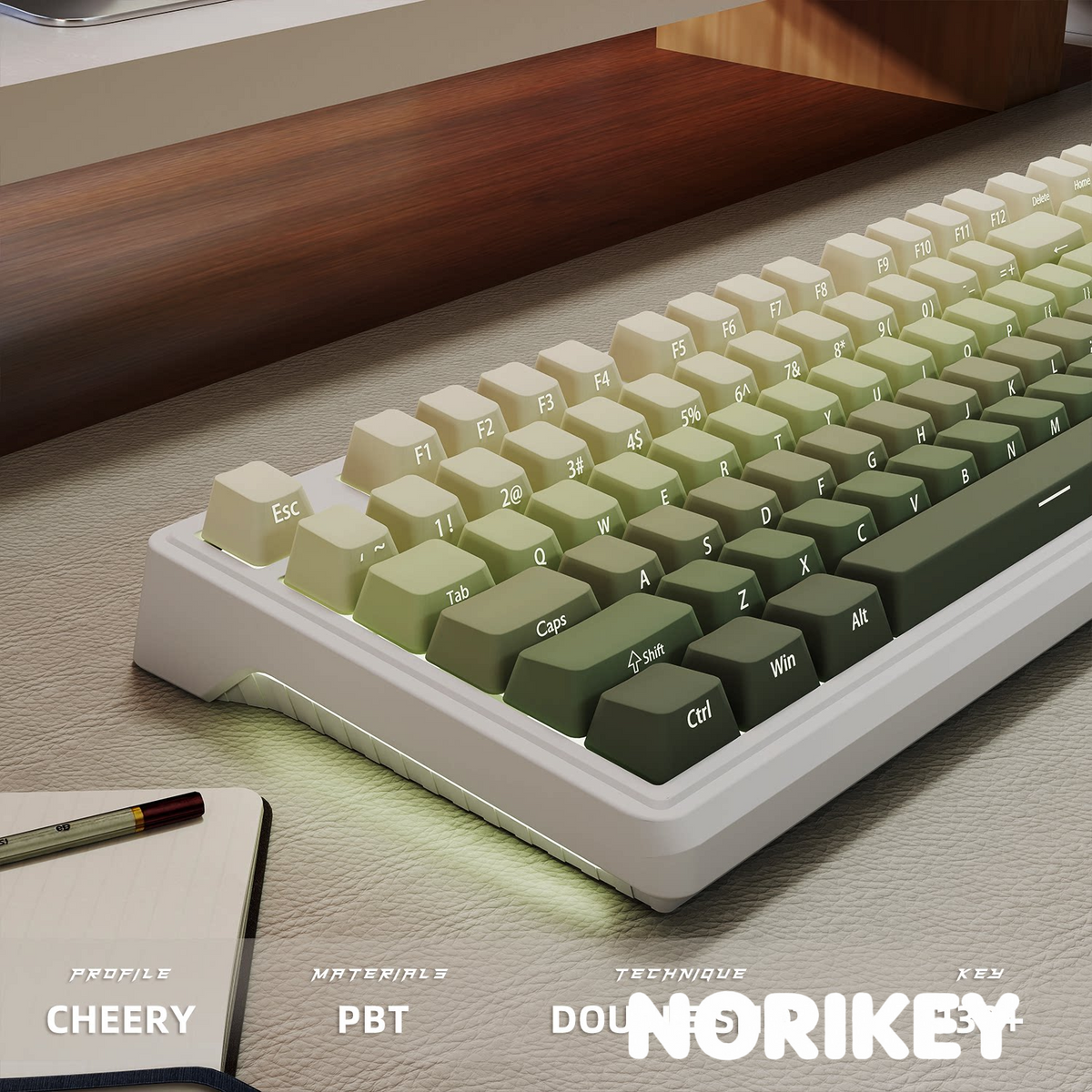 green keycap sets