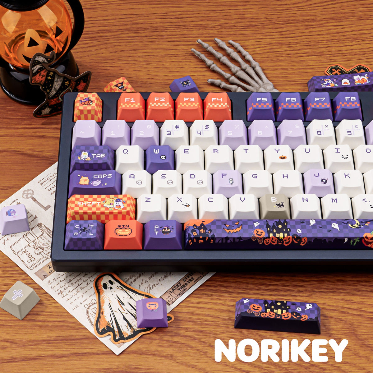 mx cherry keycaps​ Halloween