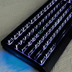 Norikey 130-key PBT double-shot backlit keycap set in black