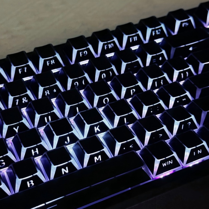 Norikey full keycap set laid out flat on white background