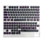 MOA Profile Five-Side Dye-Sub PBT Keycaps — Pink & Purple Colorway
