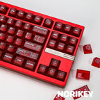 Cherry profile keycap height comparison chart – R1 R2 R3 R4 R5 rows for mechanical keyboard