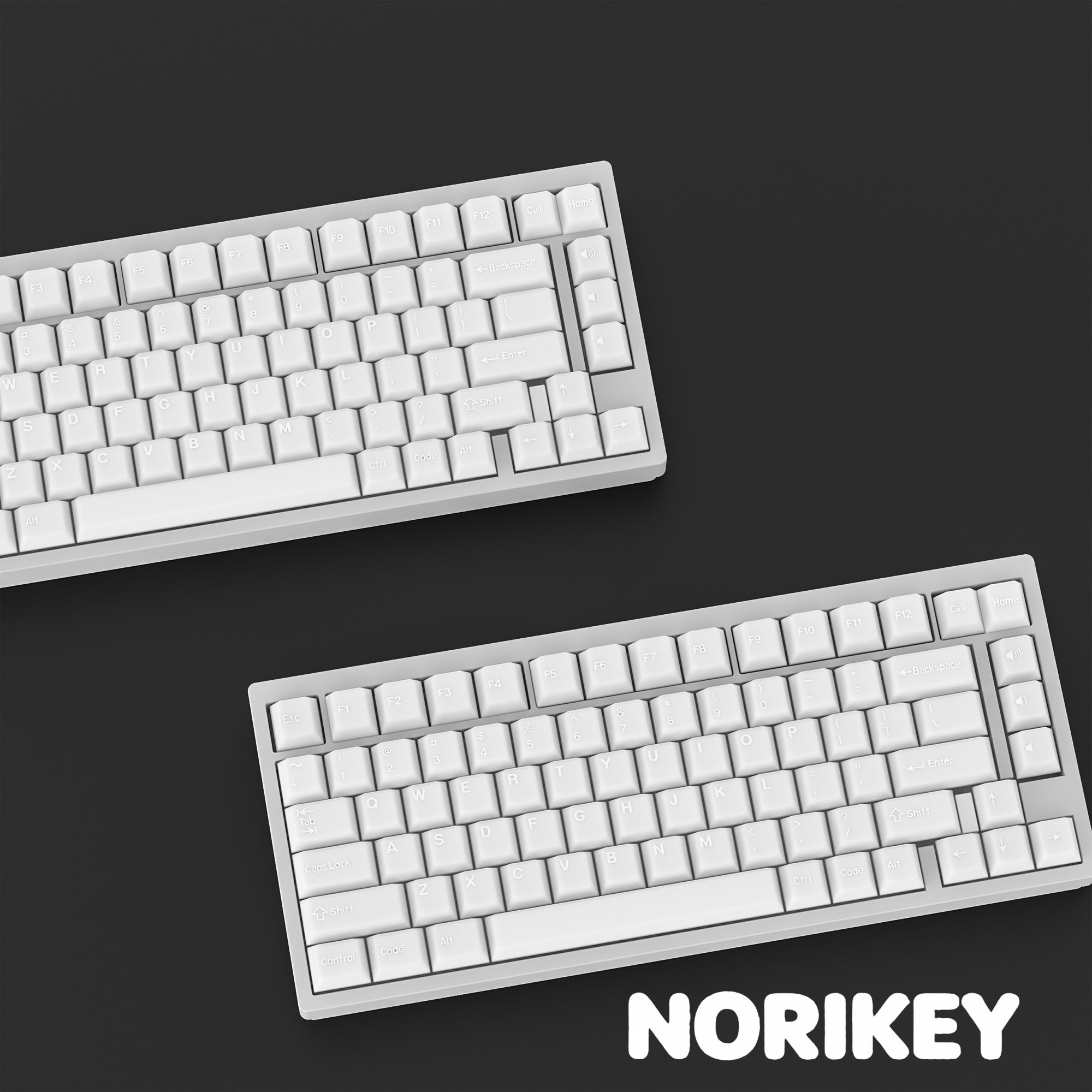 cherry profile double shot pbt keycaps​