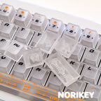 Custom Translucent PC Keycaps - Cherry Profile Shine Through (140 Keys)