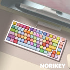 Rainbow Candy KOA Profile PBT Keycaps Set - 133 Keys