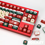 Christmas Carnival KOA Profile Keycap Set — 133 Keys, PBT Dye-Sub