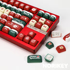 Christmas Carnival KOA Profile Keycap Set — 133 Keys, PBT Dye-Sub