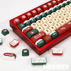 Christmas Carnival KOA Profile Keycap Set — 133 Keys, PBT Dye-Sub