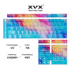 XVX Custom Gradient Translucent PC Keycaps - Cherry Profile