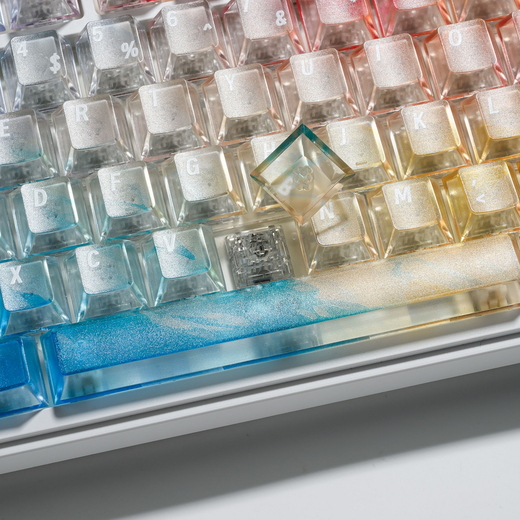 XVX Custom Gradient Translucent PC Keycaps - Cherry Profile