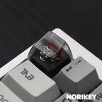 Dark Resin Artisan Keycap Black Skull Design – MX Compatible