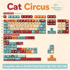 Cat Circus MDA Profile Keycap Set — Five-Side Dye-Sub PBT