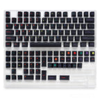 Midnight Rainbow keycap set box packaging with 129 keys included