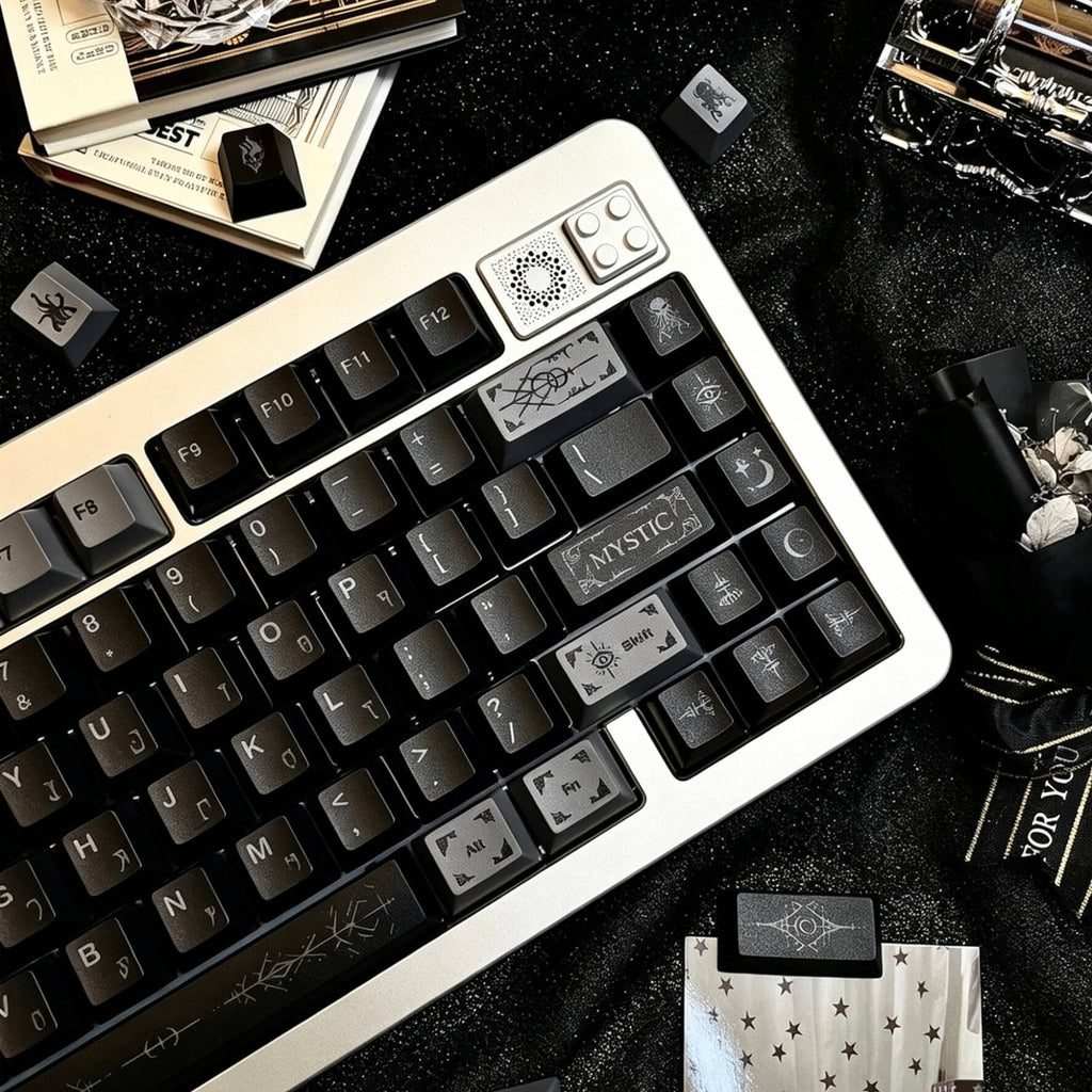 Mystic Occult PBT Keycap Set — Five-Side Dye-Sub Cherry Profile