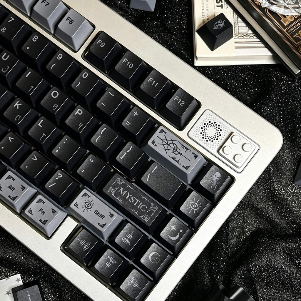 Mystic Occult PBT Keycap Set — Five-Side Dye-Sub Cherry Profile