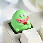 Ugly Cute Monster Artisan Keycap of 4 characters (Pink / Yellow / Green / Blue)