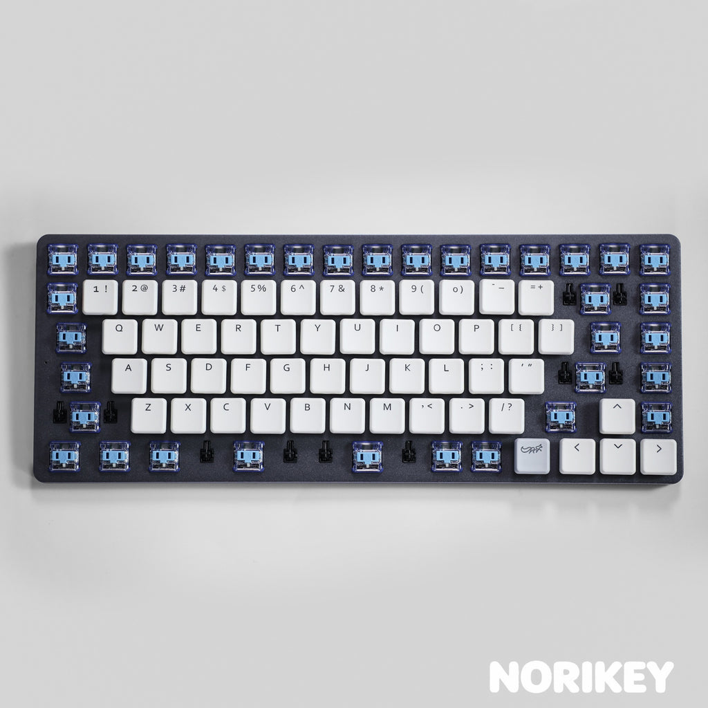low profile keycap set on mechanical keyboard