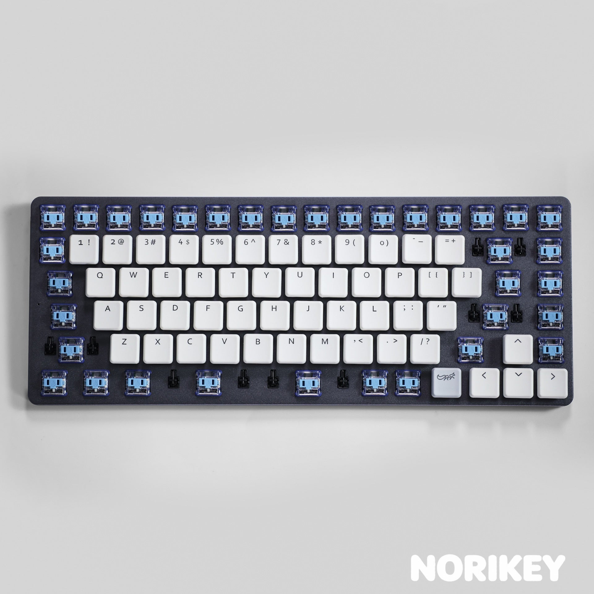 low profile keycap set on mechanical keyboard