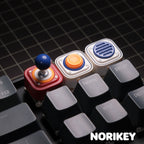 Arcade Resin Keycaps Inspired by Classic Joysticks and Game Buttons
