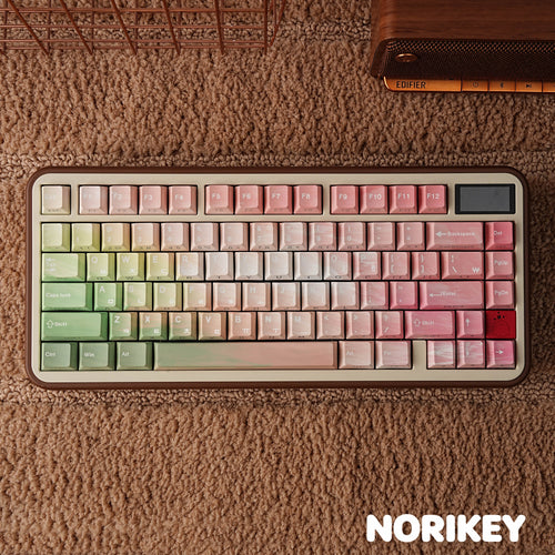 Multi-language keycaps, Cherry profile pastel colorway