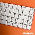 Minimalist Mac-Style Low Profile PBT Keycaps (65% Layout, NuPhy & Keychron Compatible)