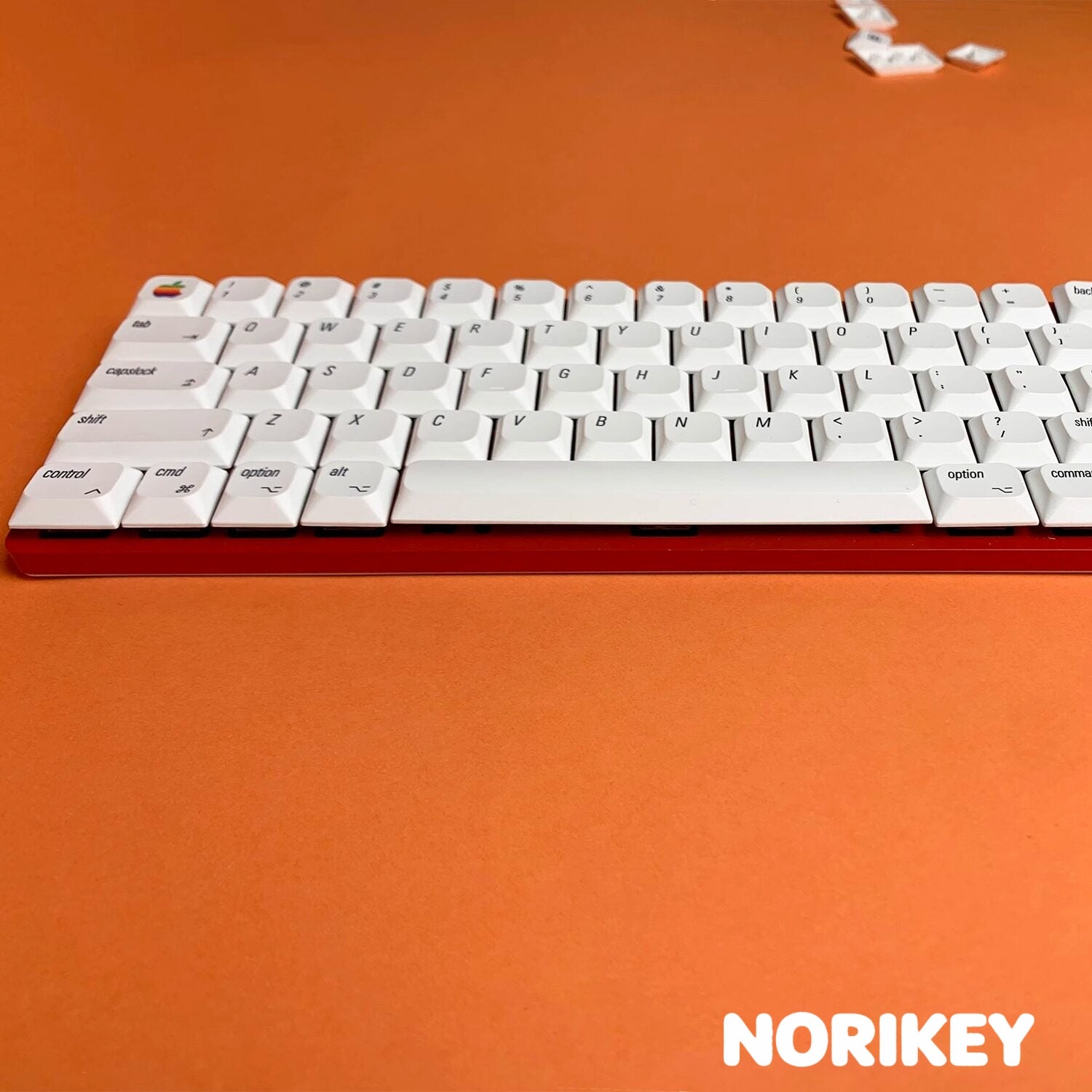 Minimalist Mac-Style Low Profile PBT Keycaps (65% Layout, NuPhy & Keychron Compatible)