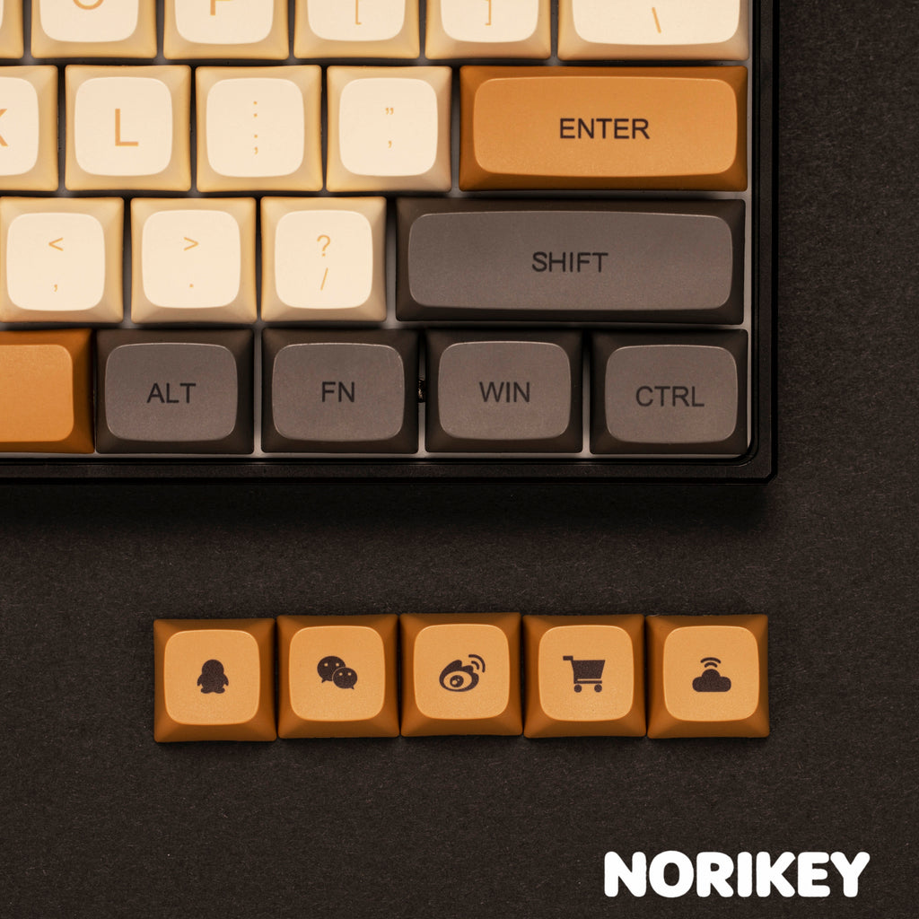 xda pbt keycap set