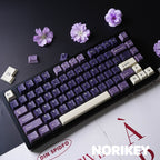 purple cherry mx keycaps